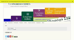 Desktop Screenshot of ceimus.es