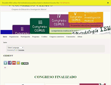 Tablet Screenshot of ceimus.es